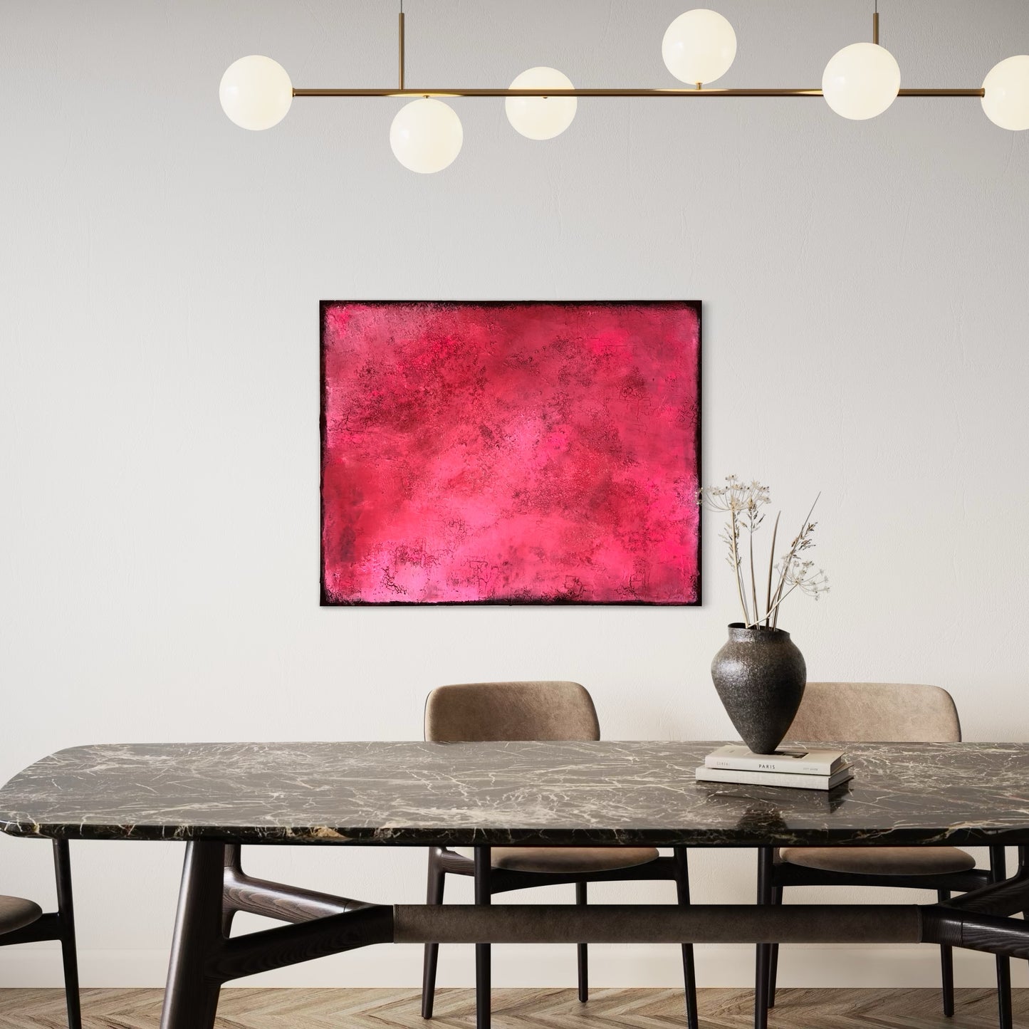 "D a r l i n g" Abstraktes Bild 80 x 100 cm