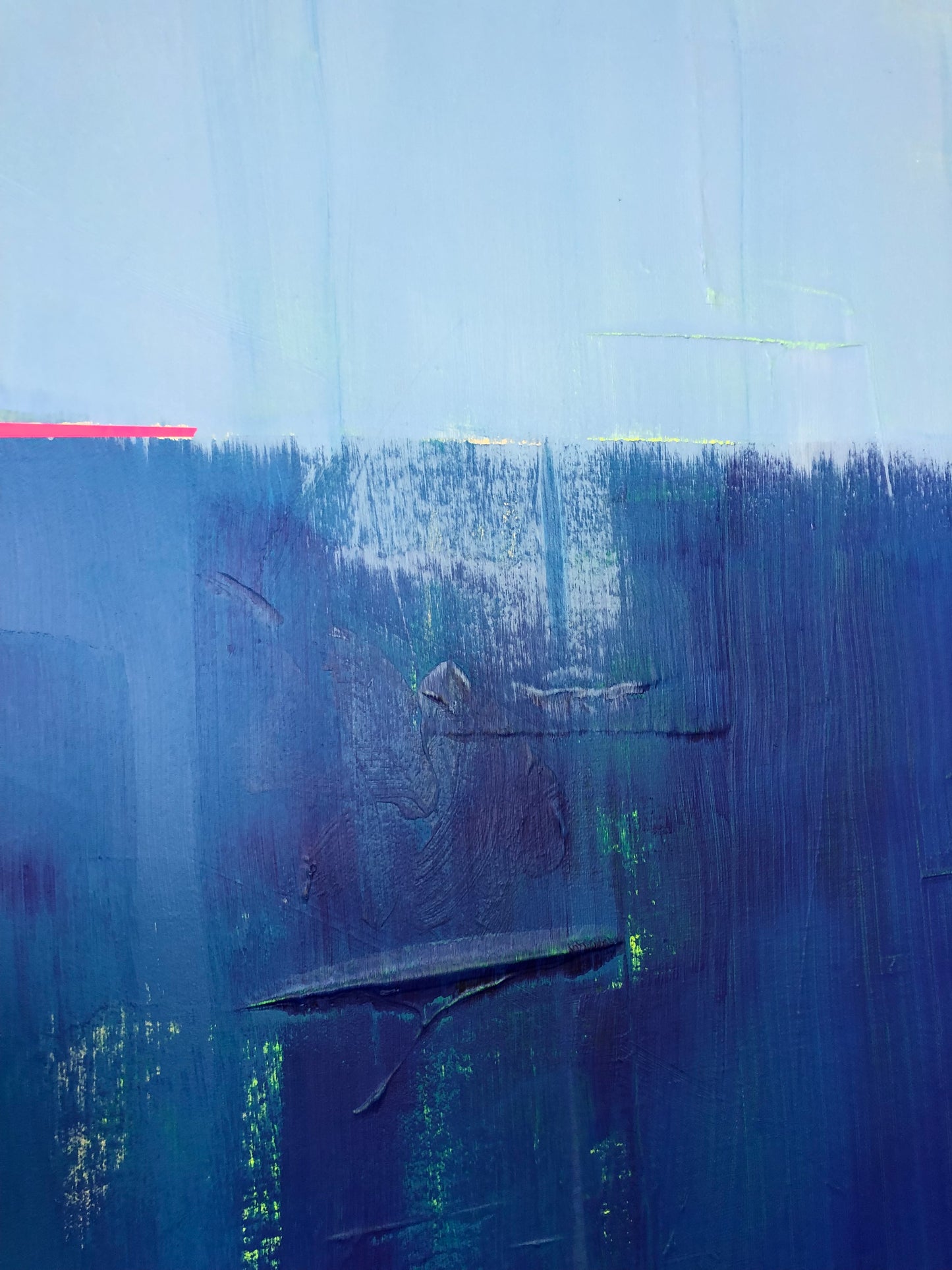 "p e r s p e c t i v e" Abstraktes Bild 80 x 100 cm