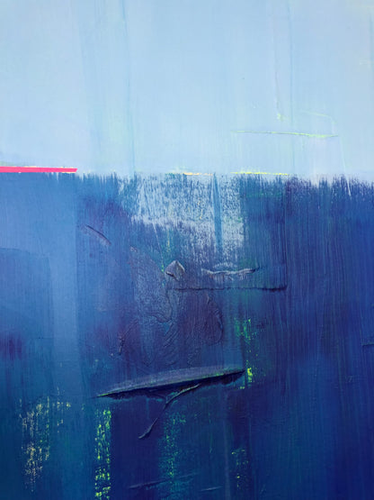 "p e r s p e c t i v e" Abstraktes Bild 80 x 100 cm