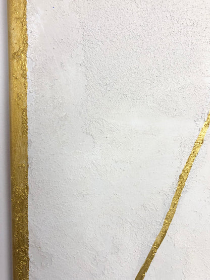 "t i m e l e s s" Abstraktes Bild 100 x 100 cm