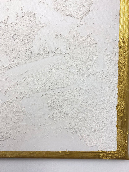"t i m e l e s s" Abstraktes Bild 100 x 100 cm