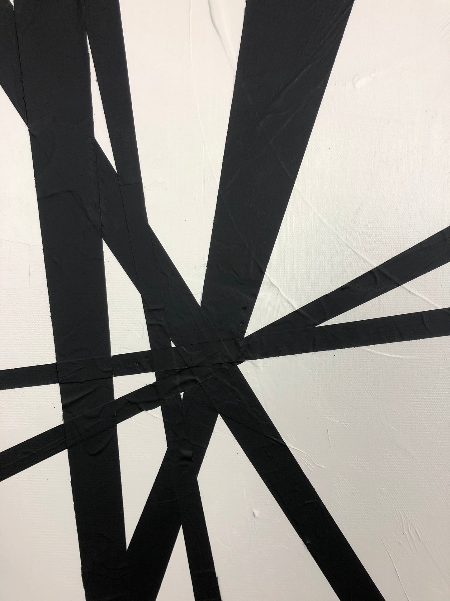 "d i l i g e n t" Abstraktes Bild - 100 x 100 cm