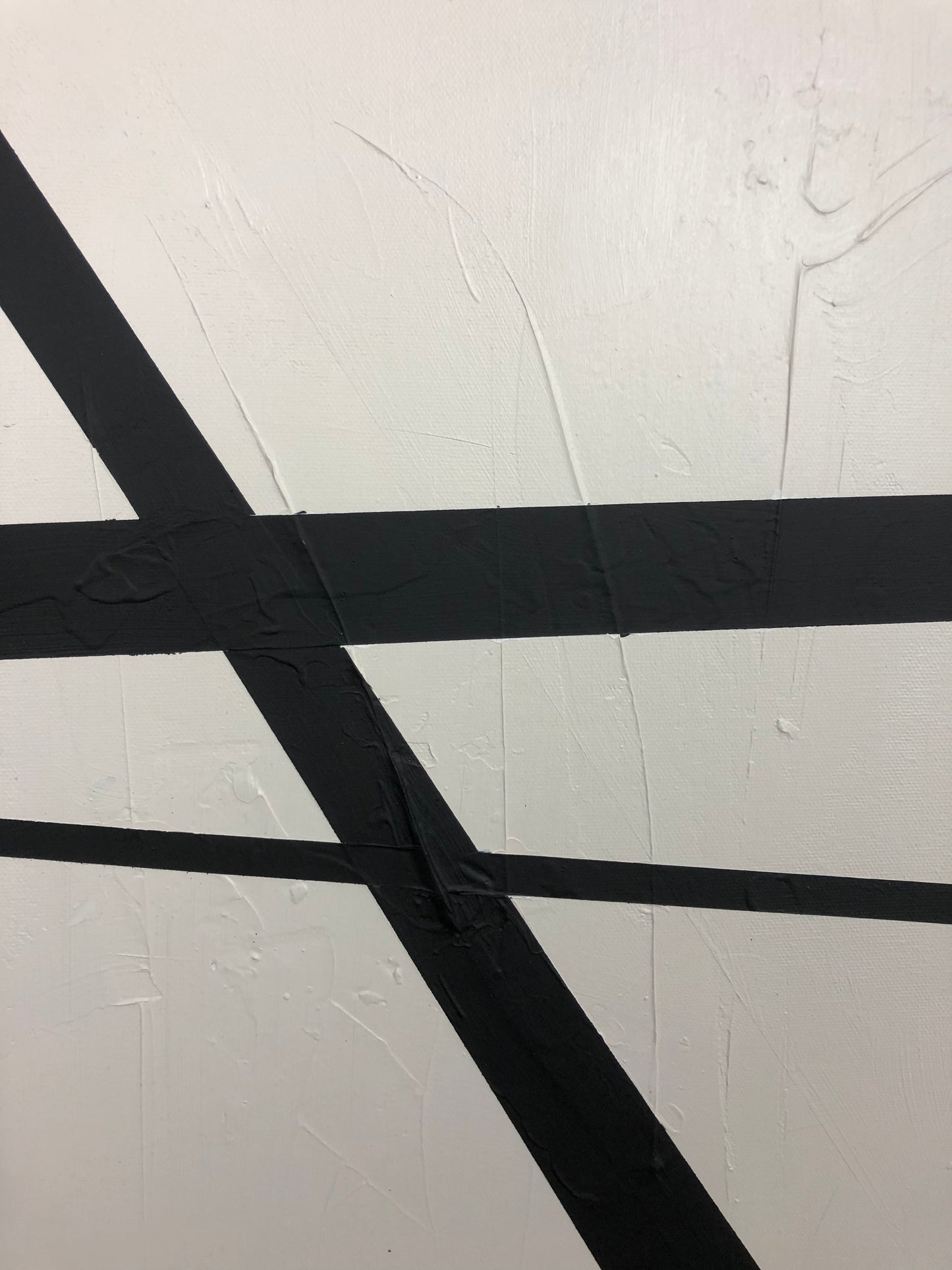 "d i l i g e n t" Abstraktes Bild - 100 x 100 cm