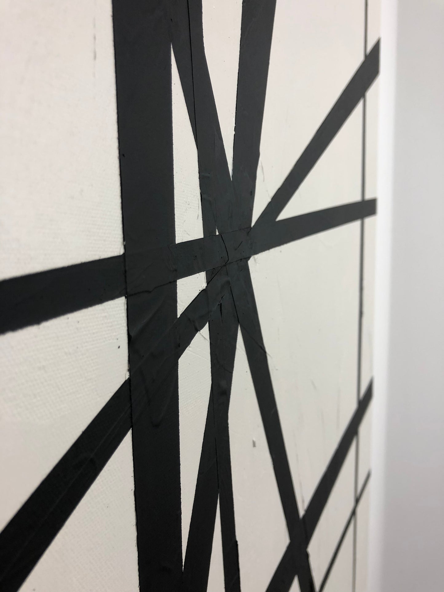 "d i l i g e n t" Abstraktes Bild - 100 x 100 cm