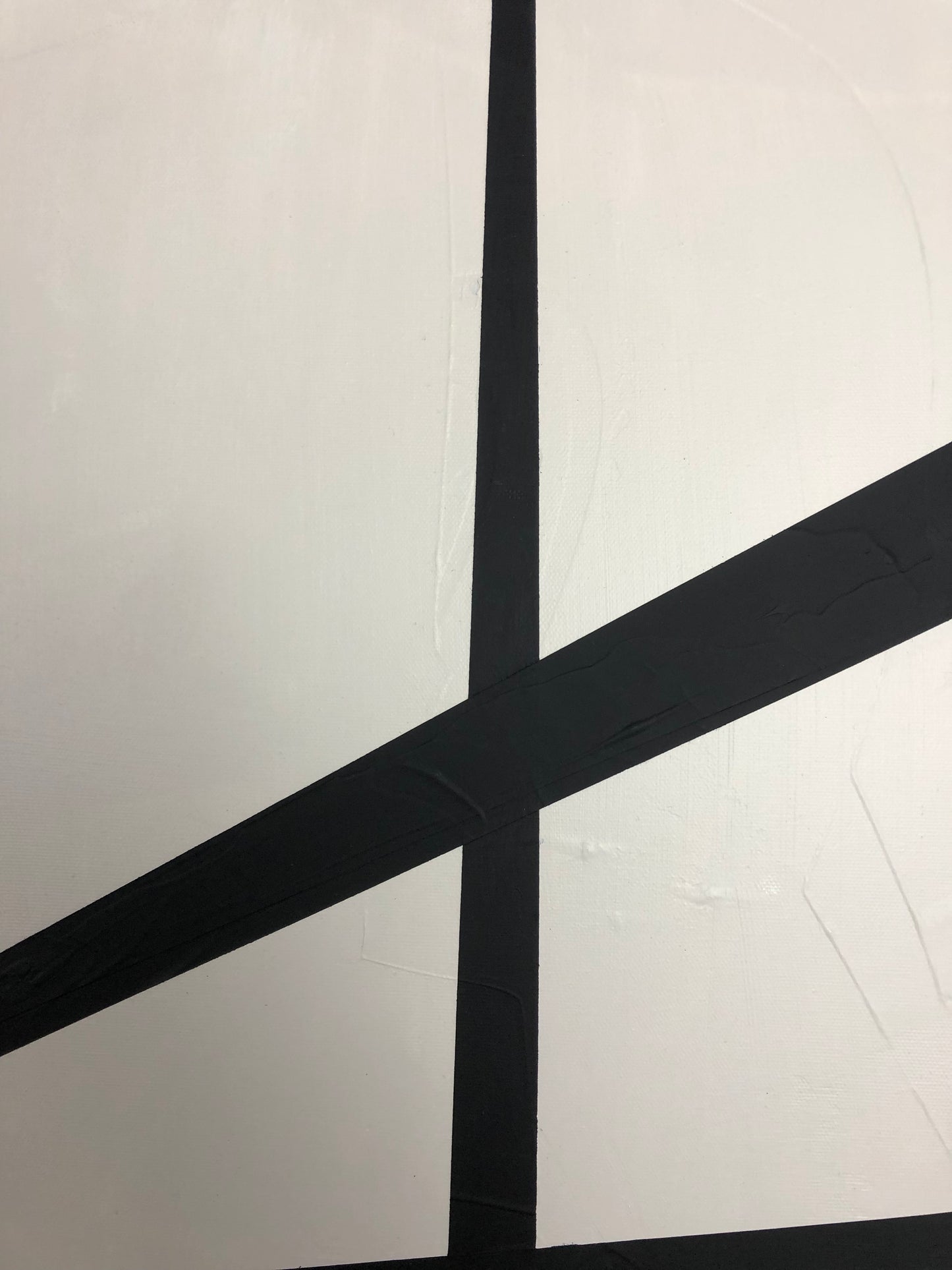 "d i l i g e n t" Abstraktes Bild - 100 x 100 cm