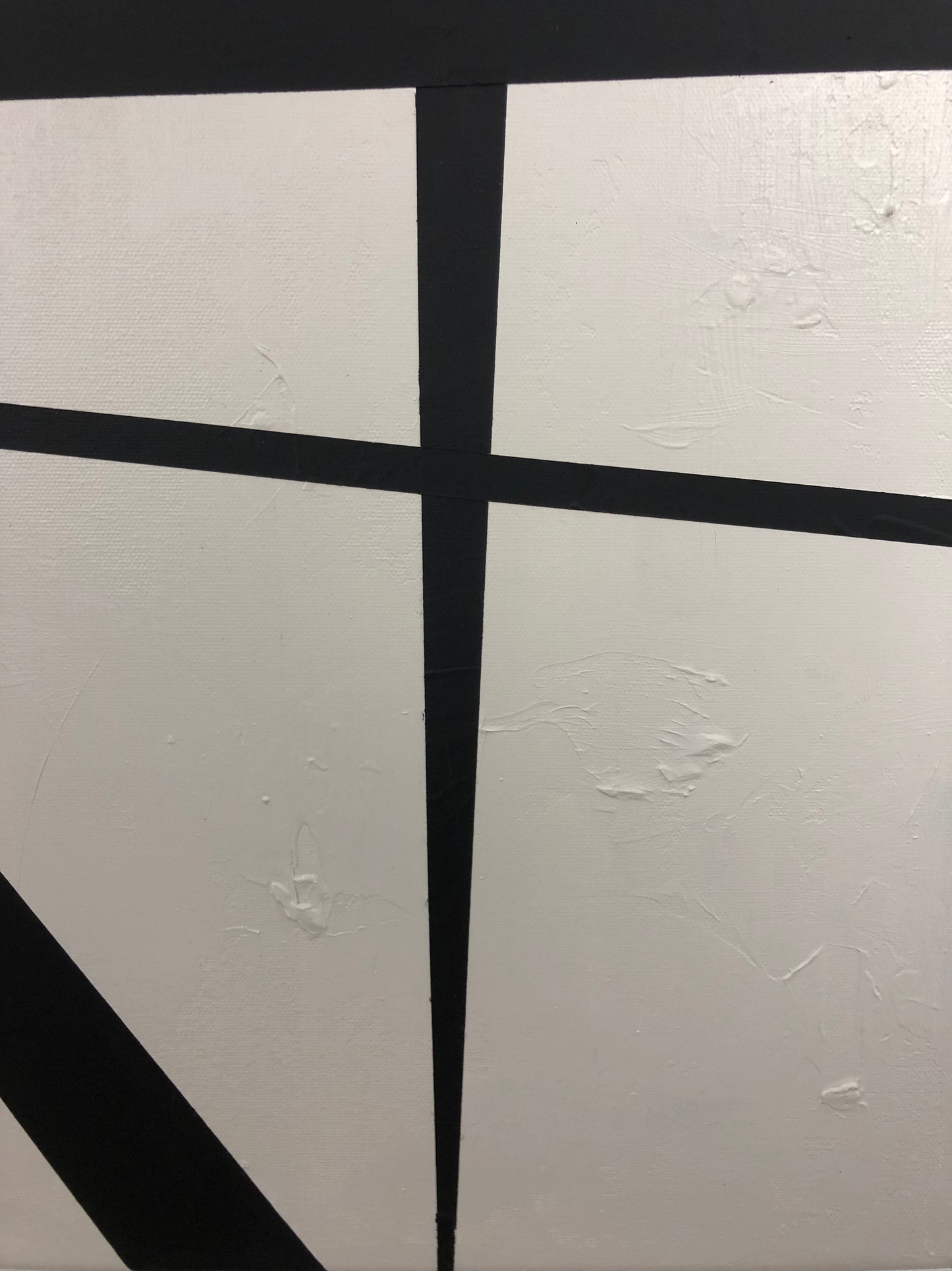 "d i l i g e n t" Abstraktes Bild - 100 x 100 cm
